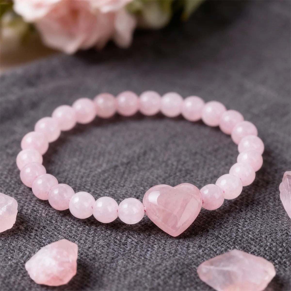 Bracelet Rosa Aura — Amour & Attraction
